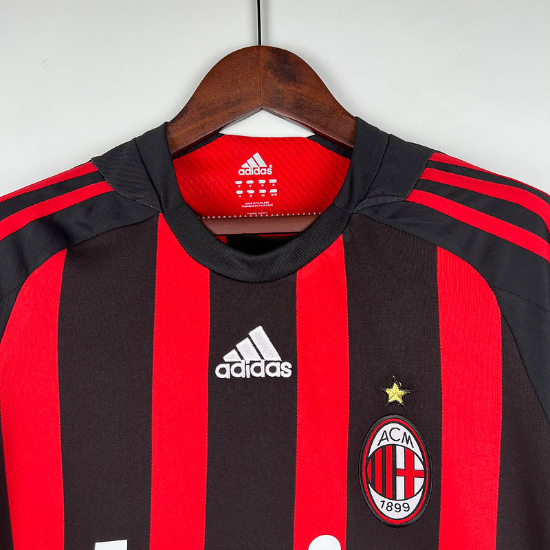 AC Milan. Camiseta local 2008 2009 The Old Jersey