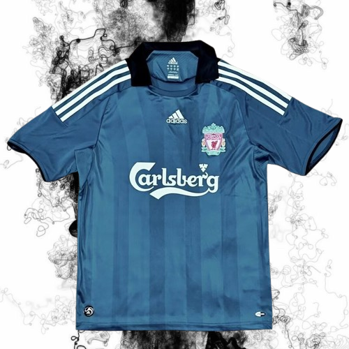Liverpool. Camiseta visitante 2008-2009