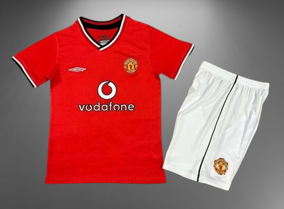 Manchester United. Kit local 2000-2002