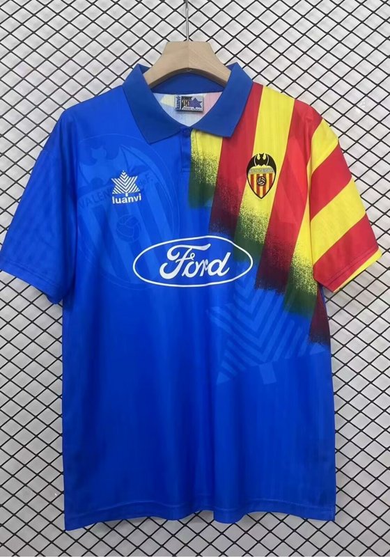 Valencia. Camiseta visitante 1995-1996