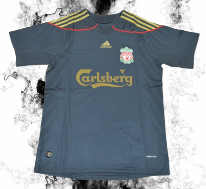 Liverpool. Camiseta visitante 2009-2010