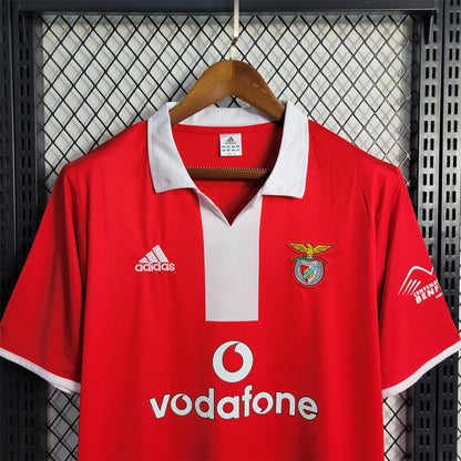 Benfica. Camiseta local 2004-2005