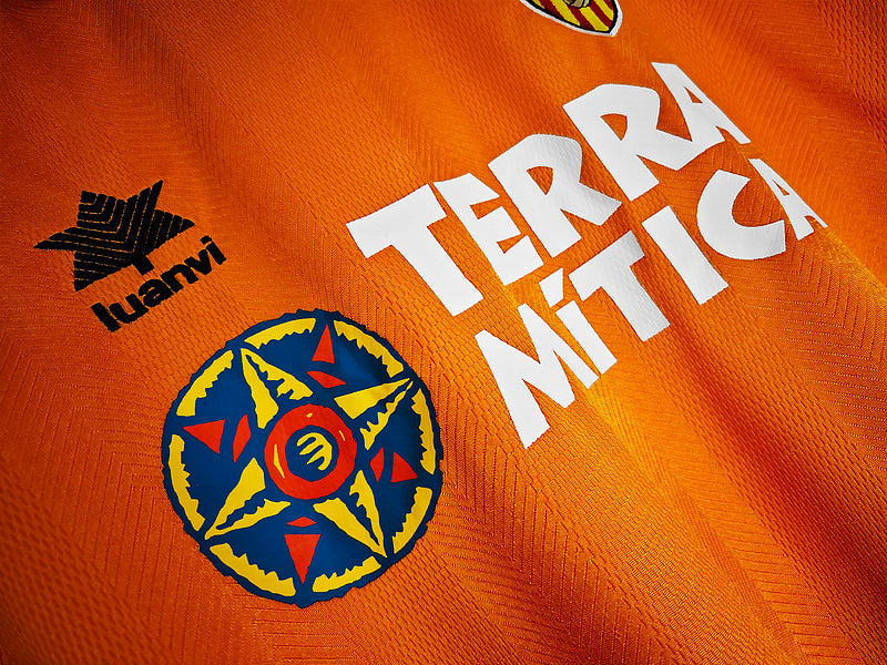 Valencia. Camiseta visitante 1999-2000