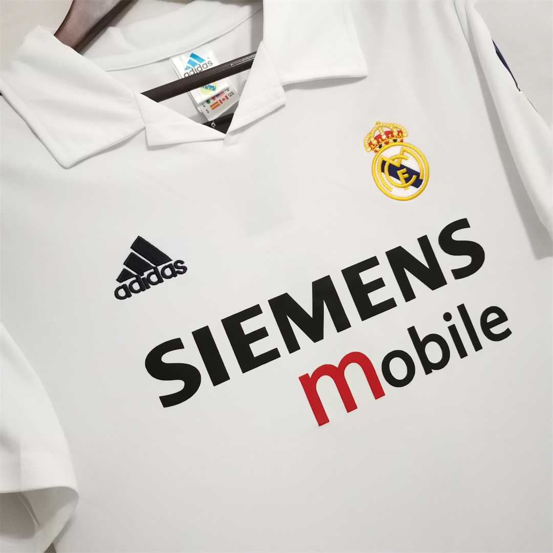Real Madrid. Camiseta local UCL 2002-2003