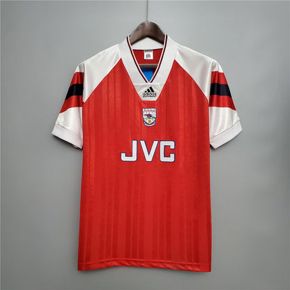 Arsenal. Camiseta local 1992-1993