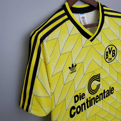 Borussia Dortmund. Camiseta local 1988-1989