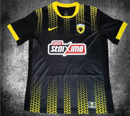 AEK Atenas. Camiseta visitante 2025-2026