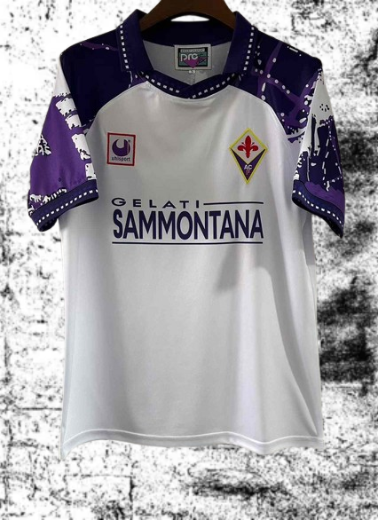Fiorentina. Camiseta visitante 1994-1995