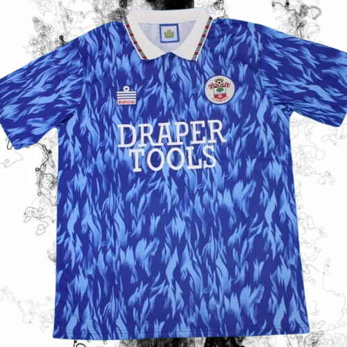 Southampton. Camiseta visitante 1991-1993