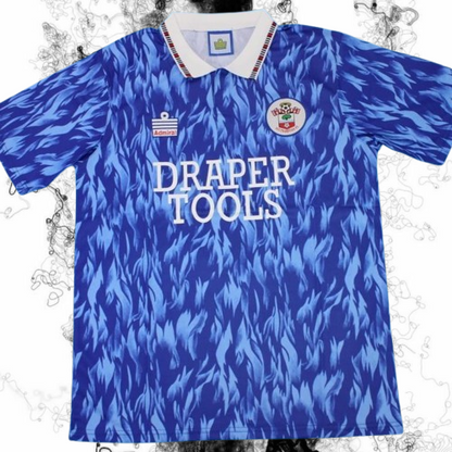 Southampton. Camiseta visitante 1991-1993