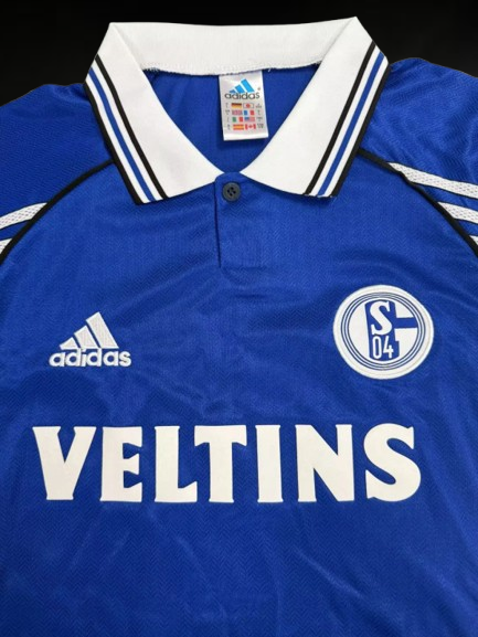 Schalke 04. Camiseta local 1998-2000