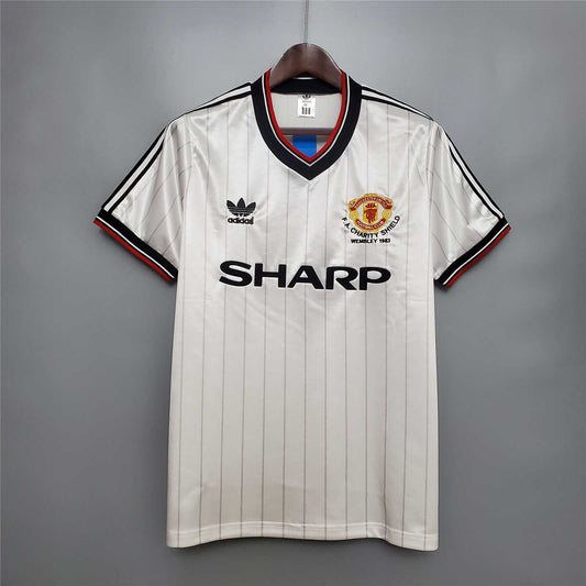 Manchester United. Camiseta visitante 1982-1983