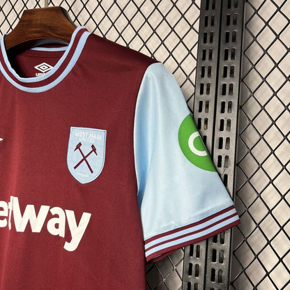 West Ham. Camiseta local 2024-2025