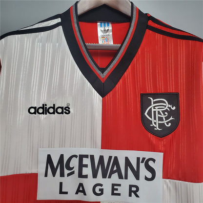Rangers. Camiseta visitante 1995-1996