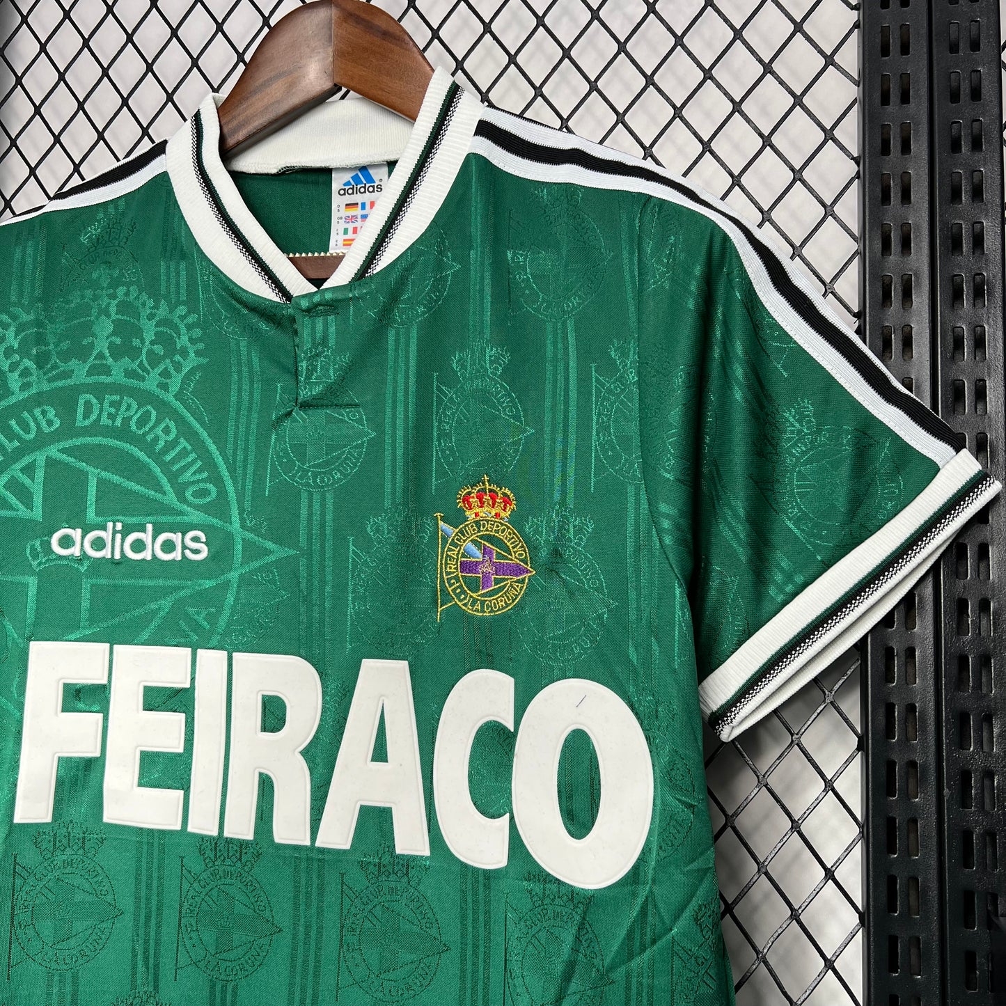 Deportivo La Coruña. Camiseta visitante 1998-2000