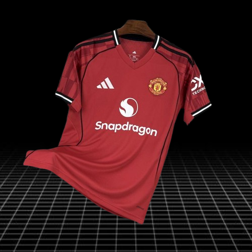 Manchester United. Camiseta local 2025-2026 (Sin Estampado)