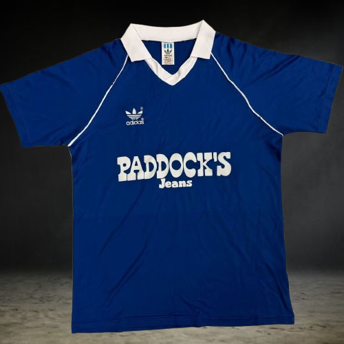 Schalke 04. Camiseta local 1984-1985