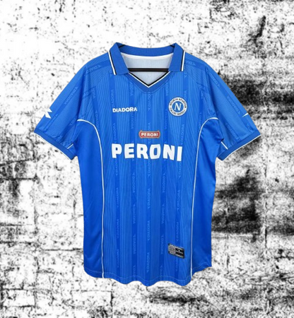 Napoli. Camiseta local 2000-2001