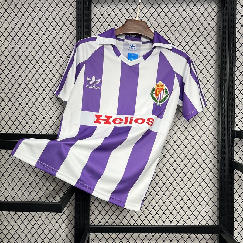 Valladolid. Camiseta local 1983-1984