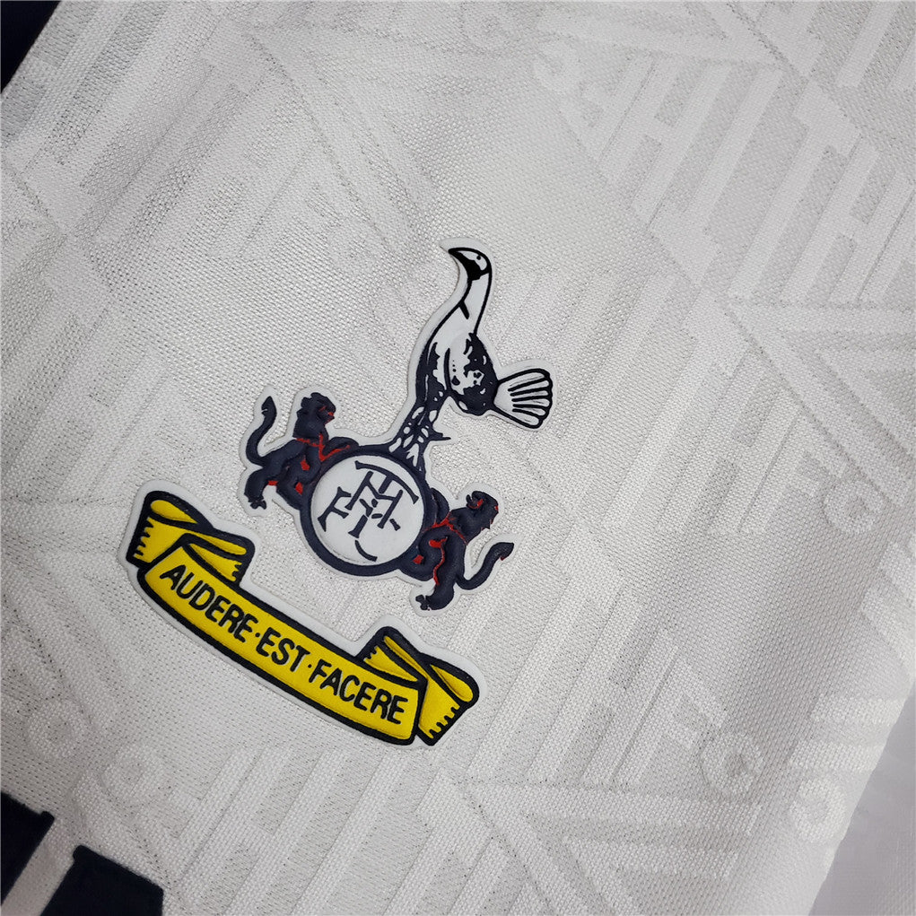 Tottenham. Camiseta local 1991-1993