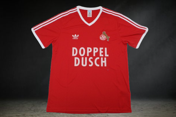 Köln. Camiseta visitante 1984-1985