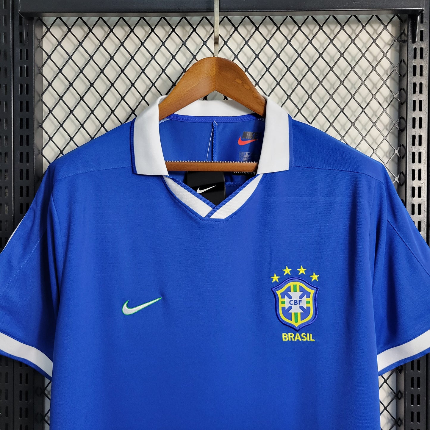 Selección de Brasil. Camiseta visitante 1997