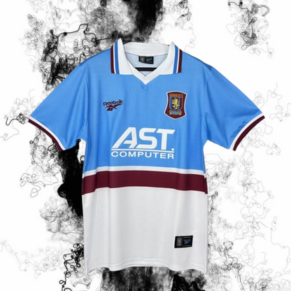 Aston Villa. Camiseta visitante 1997-1998
