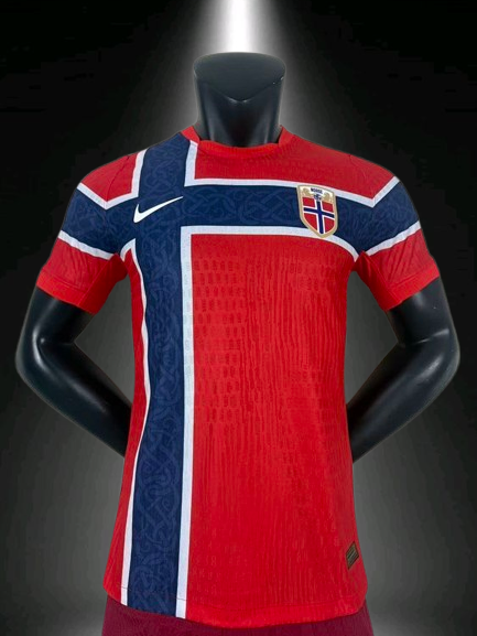 Selección de Noruega. Camiseta local Versión Jugador 2026