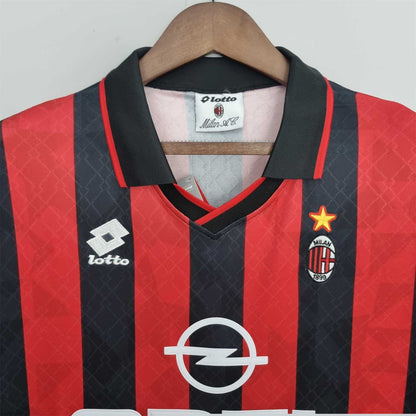 AC Milán. Camiseta local 1995-1996