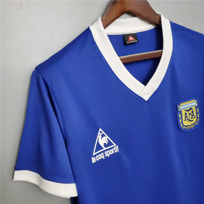 Selección de Argentina. Camiseta visitante 1986