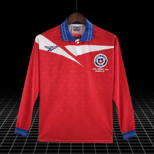 Selección Chilena. Camiseta local 1998 (Sin Estampado)
