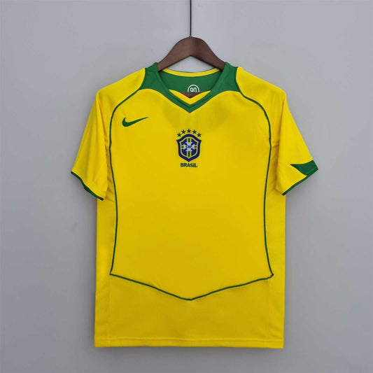 Selección de Brasil. Camiseta local 2004