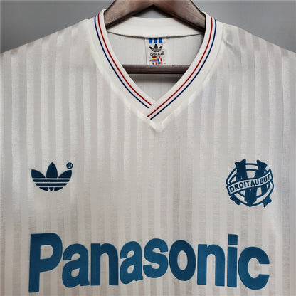 Marsella. Camiseta local 1990-1991