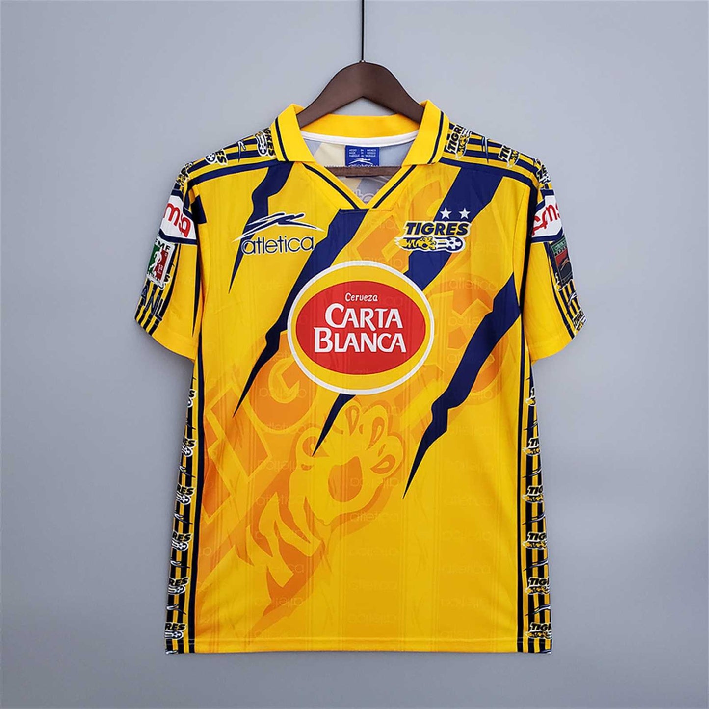 Tigres. Camiseta local 1997-1998