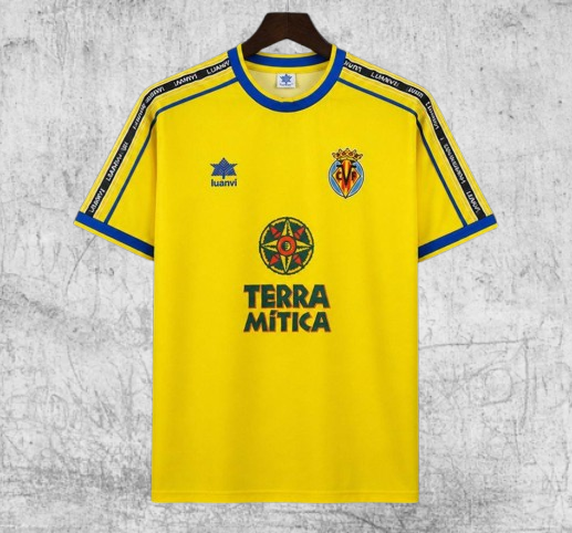 Villarreal. Camiseta local 1998-1999