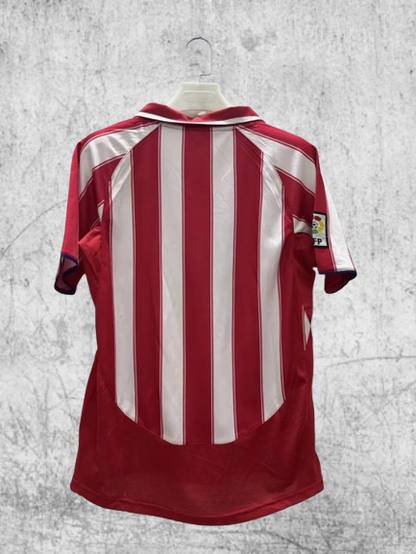 Atlético de Madrid. Camiseta local 2003-2004