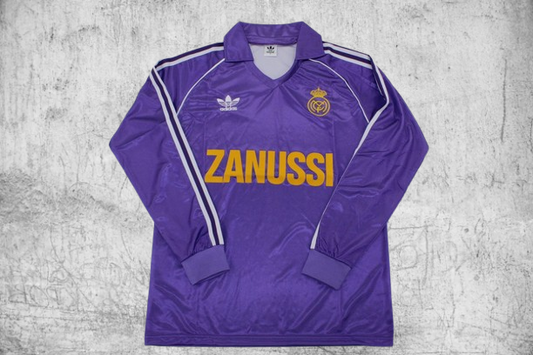 Real Madrid. Camiseta visitante 1984-1985