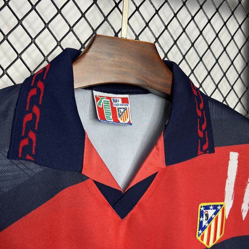 Atlético de Madrid. Camiseta visitante 1996-1997