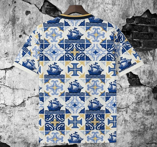 Selección de Portugal. Camiseta World Cup Ocean Heritage 2026