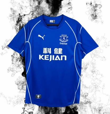 Everton. Camiseta local 2002-2003