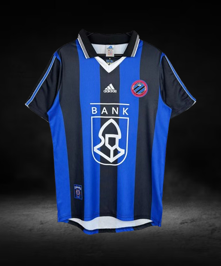 Club Brujas. Camiseta local 1998-1999