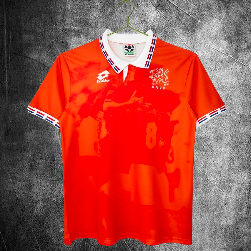 Selección de Holanda. Camiseta local 1996