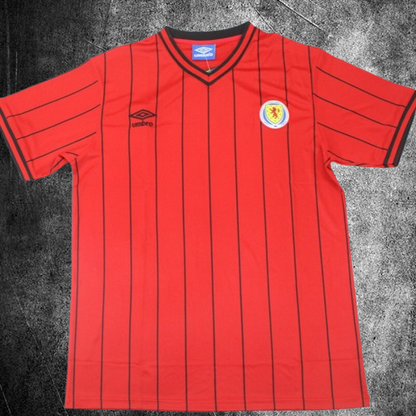 Selección de Escocia. Camiseta visitante 1982