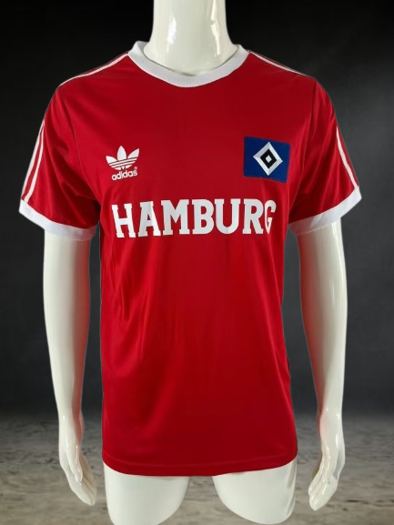 Hamburgo. Camiseta visitante 1974-1975