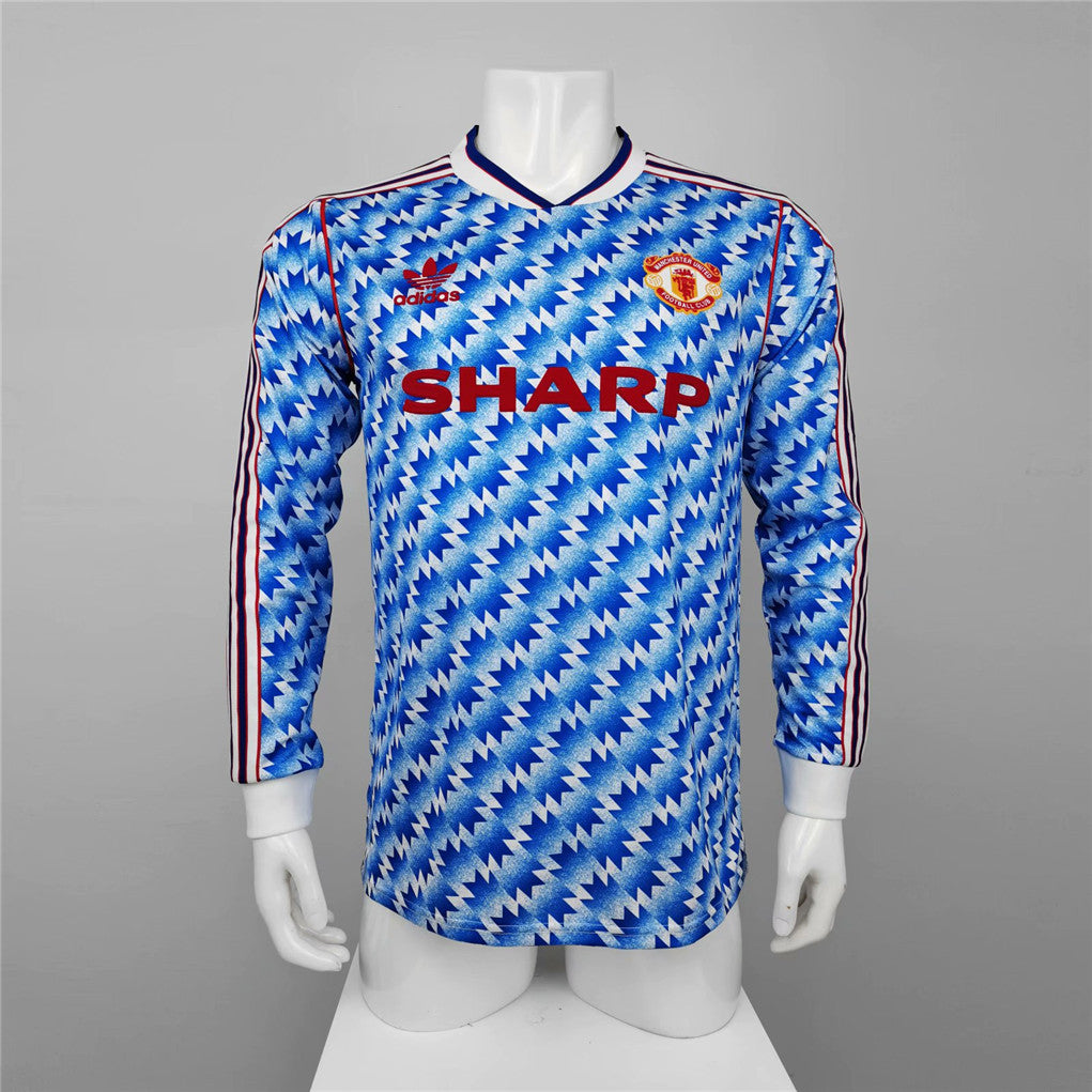 Manchester United. Camiseta visitante 1990-1992