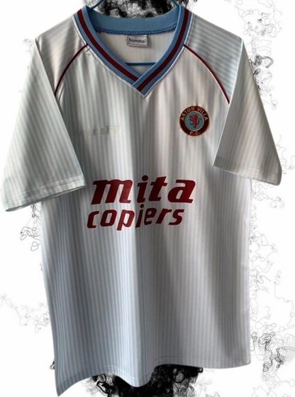 Aston Villa. Camiseta visitante 1988-1989