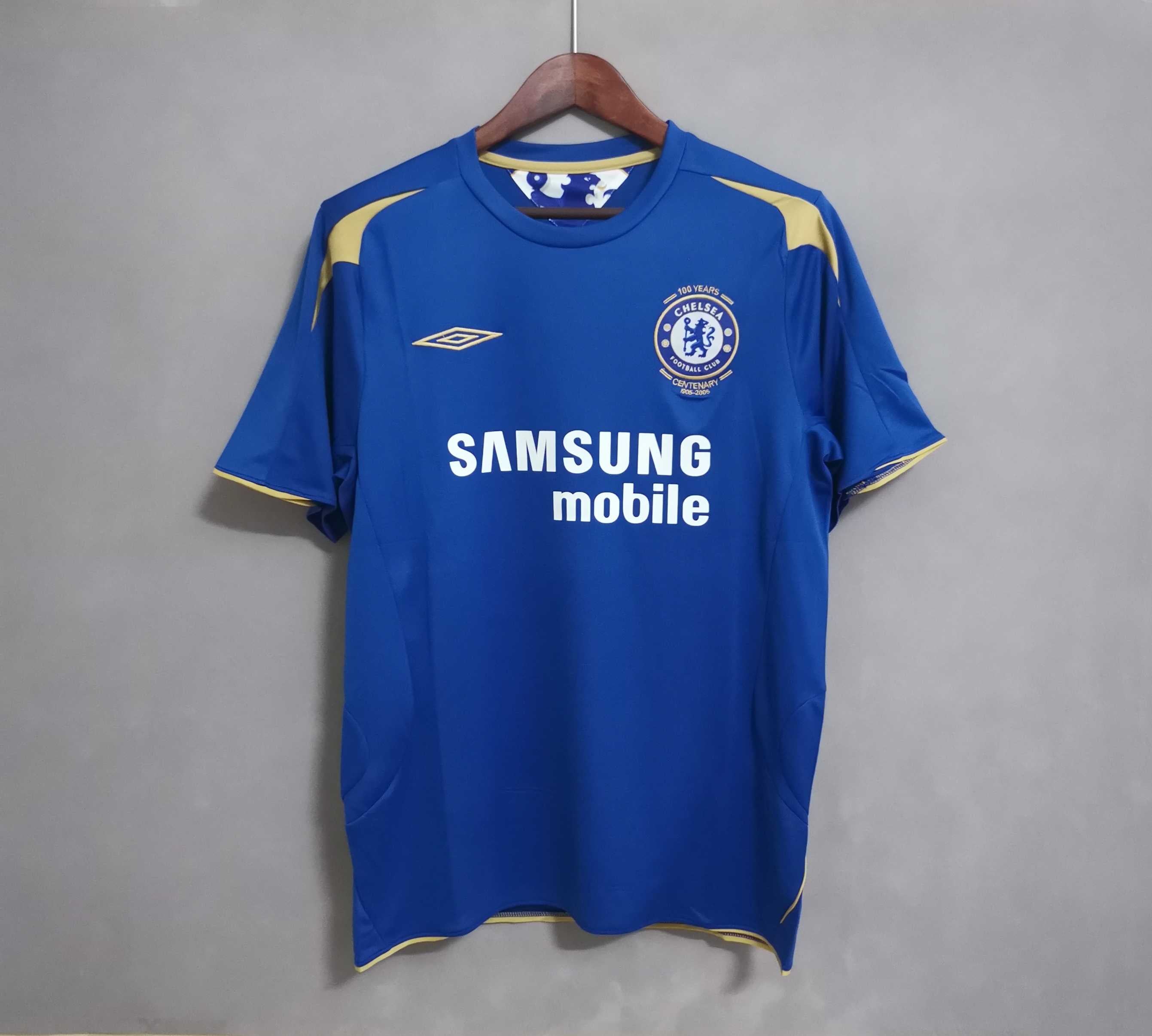 Chelsea. Camiseta local 2005 2006 The Old Jersey