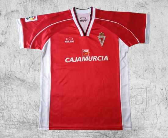 Real Murcia. Camiseta local 1999-2001