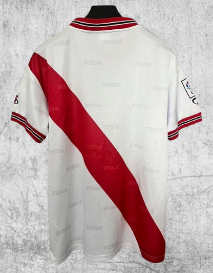 Rayo Vallecano. Camiseta local 1999-2000