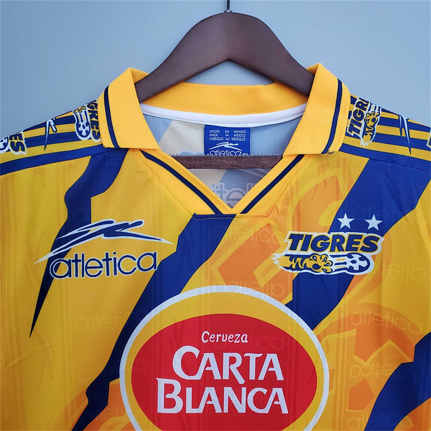 Tigres. Camiseta local 1997-1998